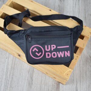 Up Down Arcade Bar Nylon Banana Style Fanny Pack Bum Bag